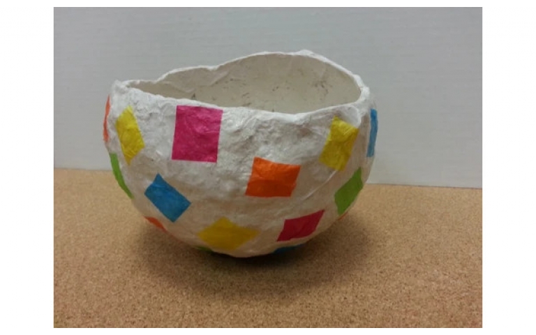 CelluClay Paper Mache Pinata Bowl